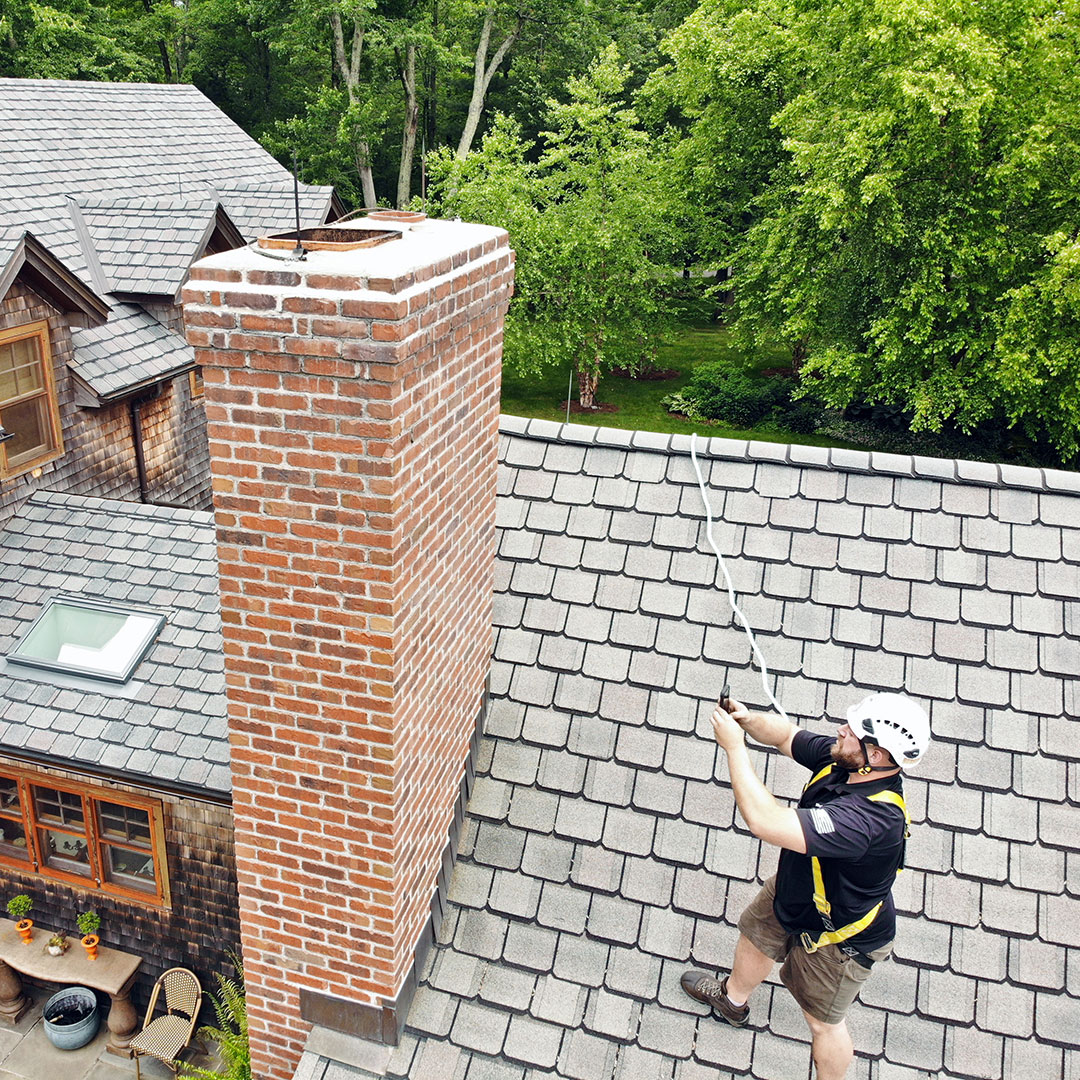 What Causes Chimneys To Lean And What You Can Do About It